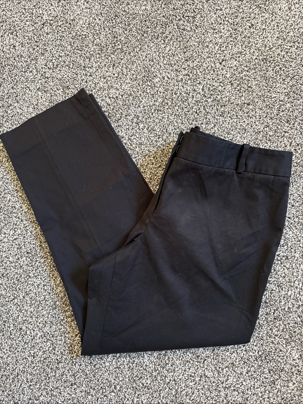 Talbots Signature Black Pants Trousers Straight Women's Size 10 Career Business